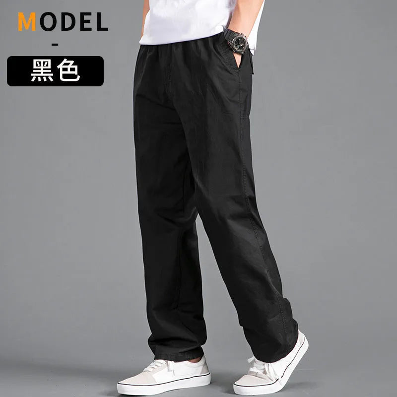 New Cargo Pants Men's Loose Straight Oversize