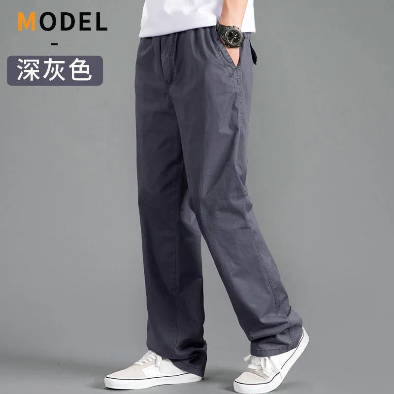 New Cargo Pants Men's Loose Straight Oversize