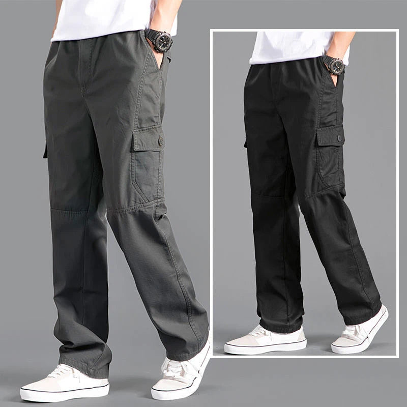 New Cargo Pants Men's Loose Straight Oversize