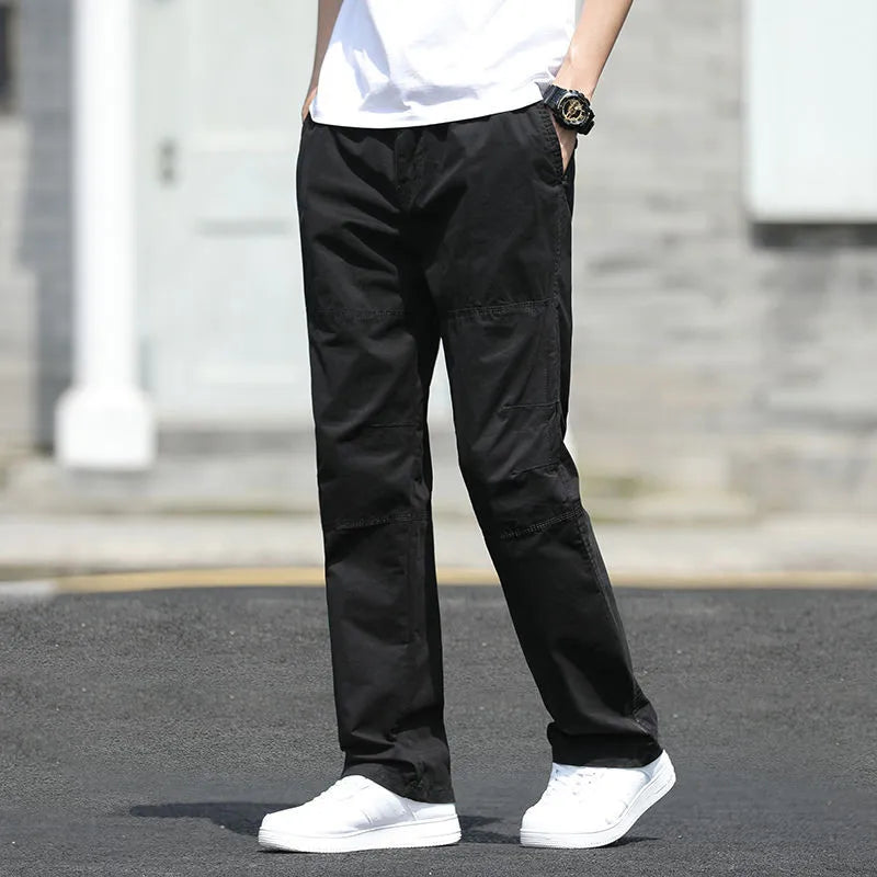 New Cargo Pants Men's Loose Straight Oversize