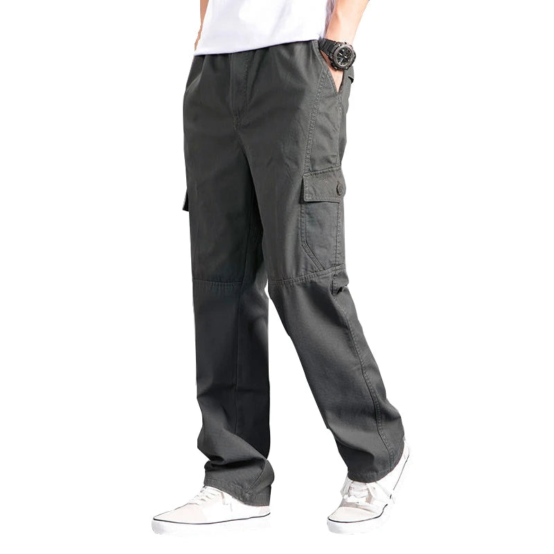 New Cargo Pants Men's Loose Straight Oversize