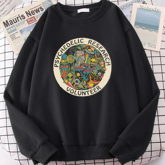 Psychedelic Research Sweatshirt.