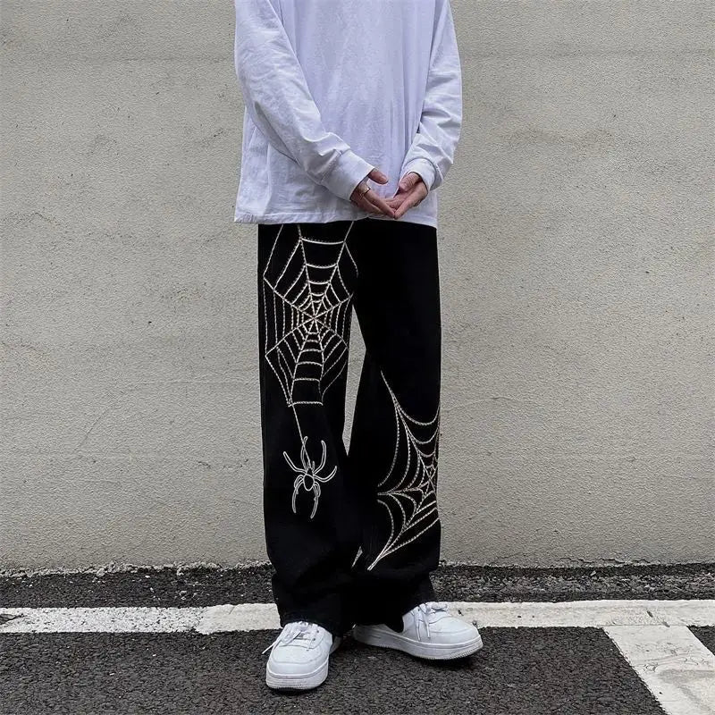 2024 / Streetwear Black Y2k Baggy Pants Men