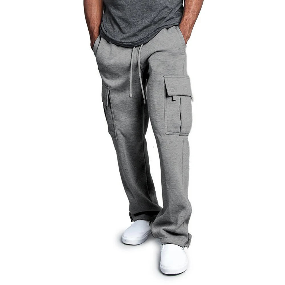 Mens Sweatpants Straight Fit Joggers f