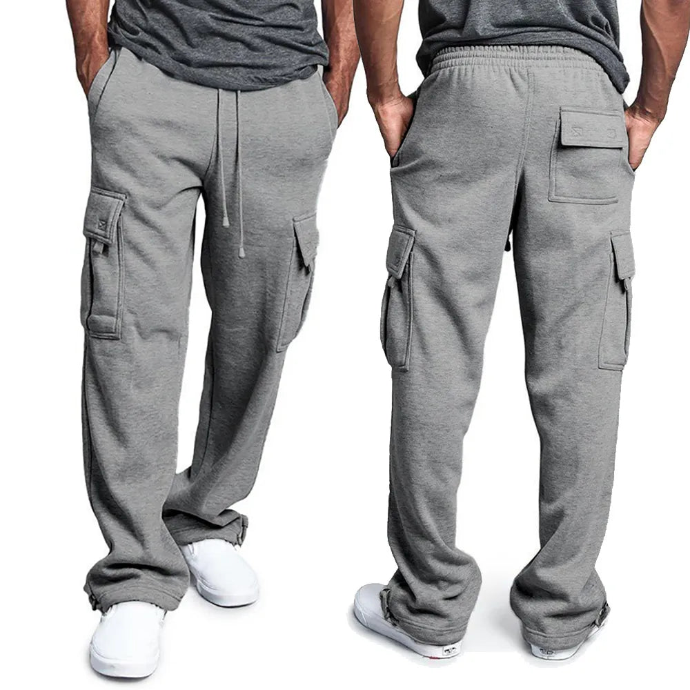 Mens Sweatpants Straight Fit Joggers f