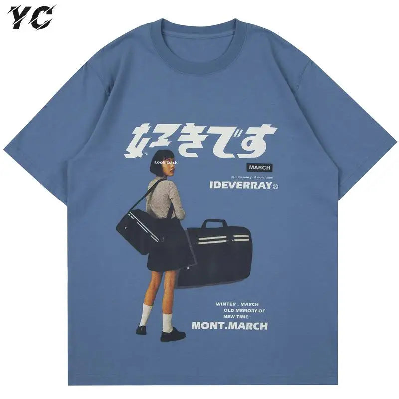 T Shirt Kanji Print