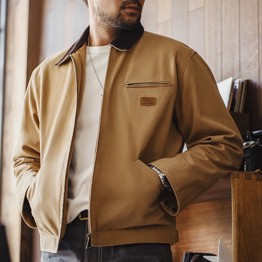 Maden Retro Canvas Detroit Hunting  Jacket