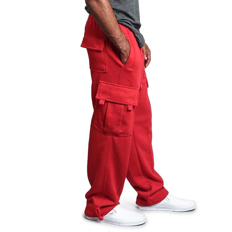 Mens Sweatpants Straight Fit Joggers f