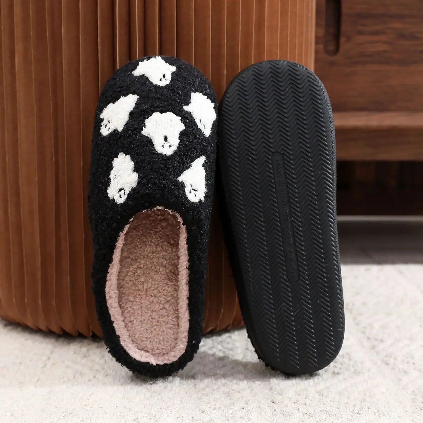 Halloween Ghost Cotton Slippers